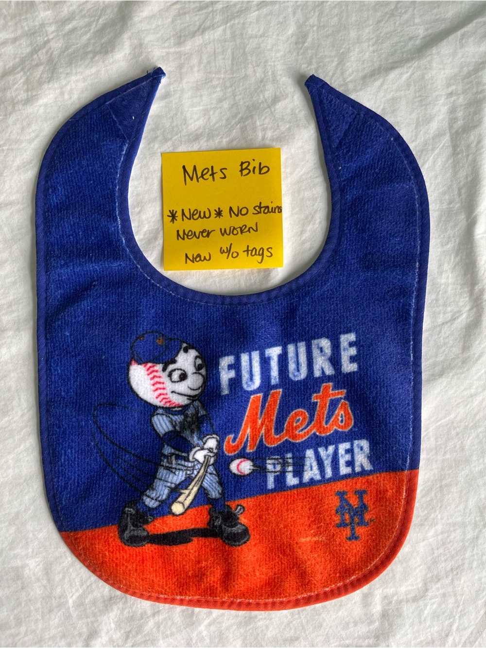NY Mets bib NWOT